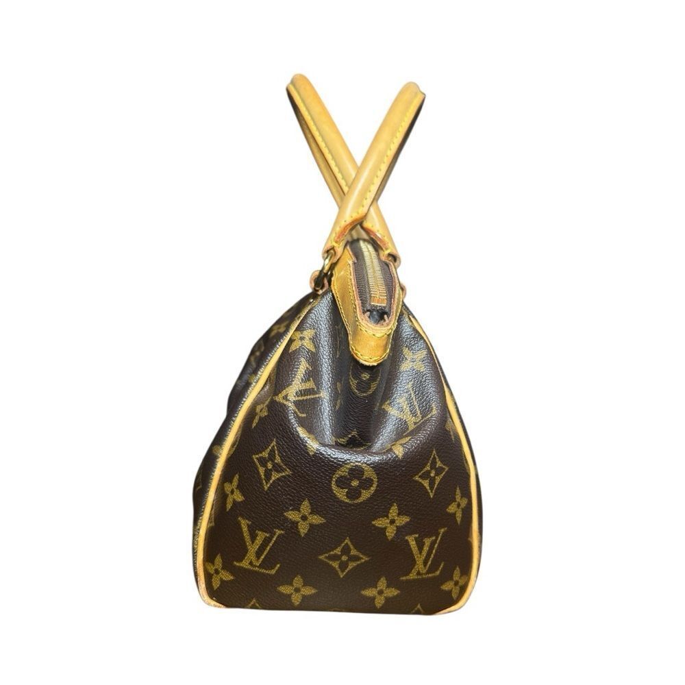 Louis Vuitton Brown LV Monogram Coated Canvas Tivoli PM Bag Auth - Picture 5 of 16